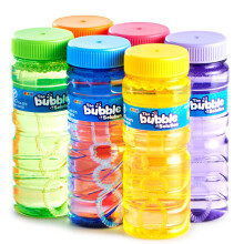 JOYIN 24 pcs Bubble Bottles with Wand Assortment, Bubbles Wand for Kids, 4oz/118ml Blow Bubbles Solution, Summer Toy, Bubble Party Favors, Birthday,