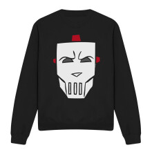 (XL, Black) Teenage Mutant Ninja Turtles Unisex Adult Casey Jones Hockey Mask Sweatshirt