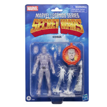 Marvel Legends Series Secret Wars Ice Man, X-Men Retro Marvel Comics Collectible 15-cm Action Figure