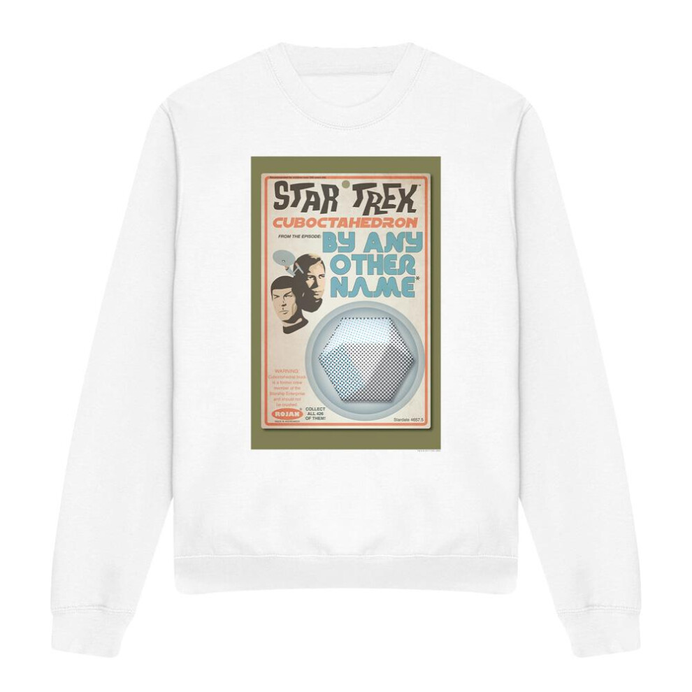 Star Trek (Xl, ) Unisex Adult The Original Series Episode 51 Sweatshirt White