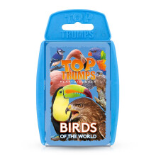 Top Trumps Birds of the World Classics Card Game, Discover some interesting facts in this educational packed game including the blue jay’s wingspan,