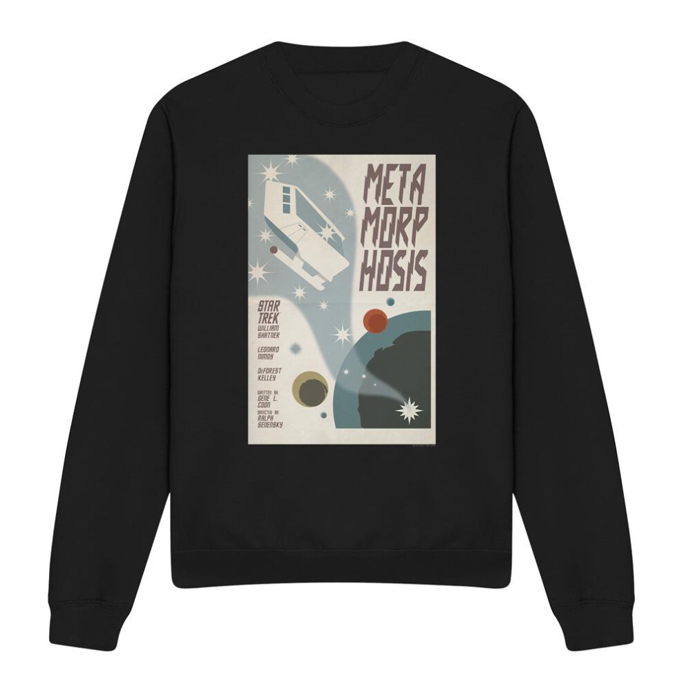 Star Trek (Xxl, ) Unisex Adult The Original Series Episode 38 Sweatshirt Black