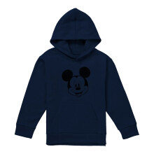 (5-6 Years, Navy) Disney Childrens/Kids Mickey Mouse Face Pullover Hoodie