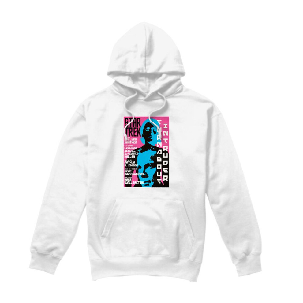 Star Trek (M, ) Mens The Original Series Episode 79 Hoodie White