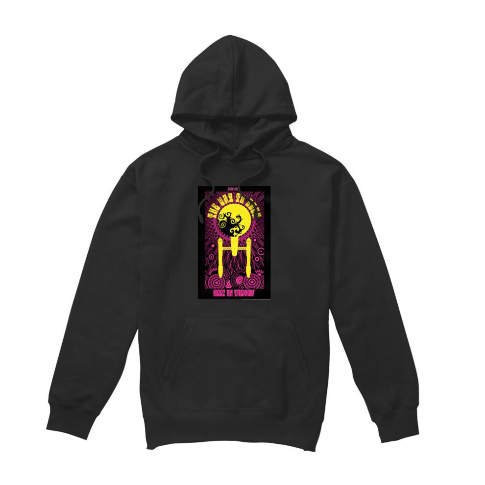 Star Trek (L, ) Mens The Original Series Episode 75 Hoodie Black