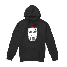 (L, Black) Teenage Mutant Ninja Turtles Mens Casey Jones Hockey Mask Hoodie