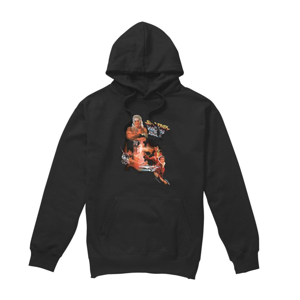 Star Trek (S, ) Mens Wrath Of Khan Hoodie Black