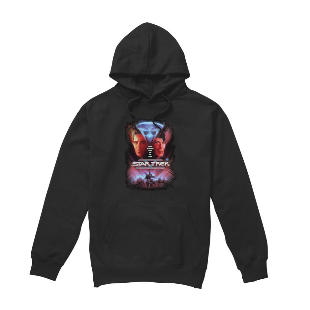 Star Trek (Xl, ) Mens The Final Frontier Hoodie Black