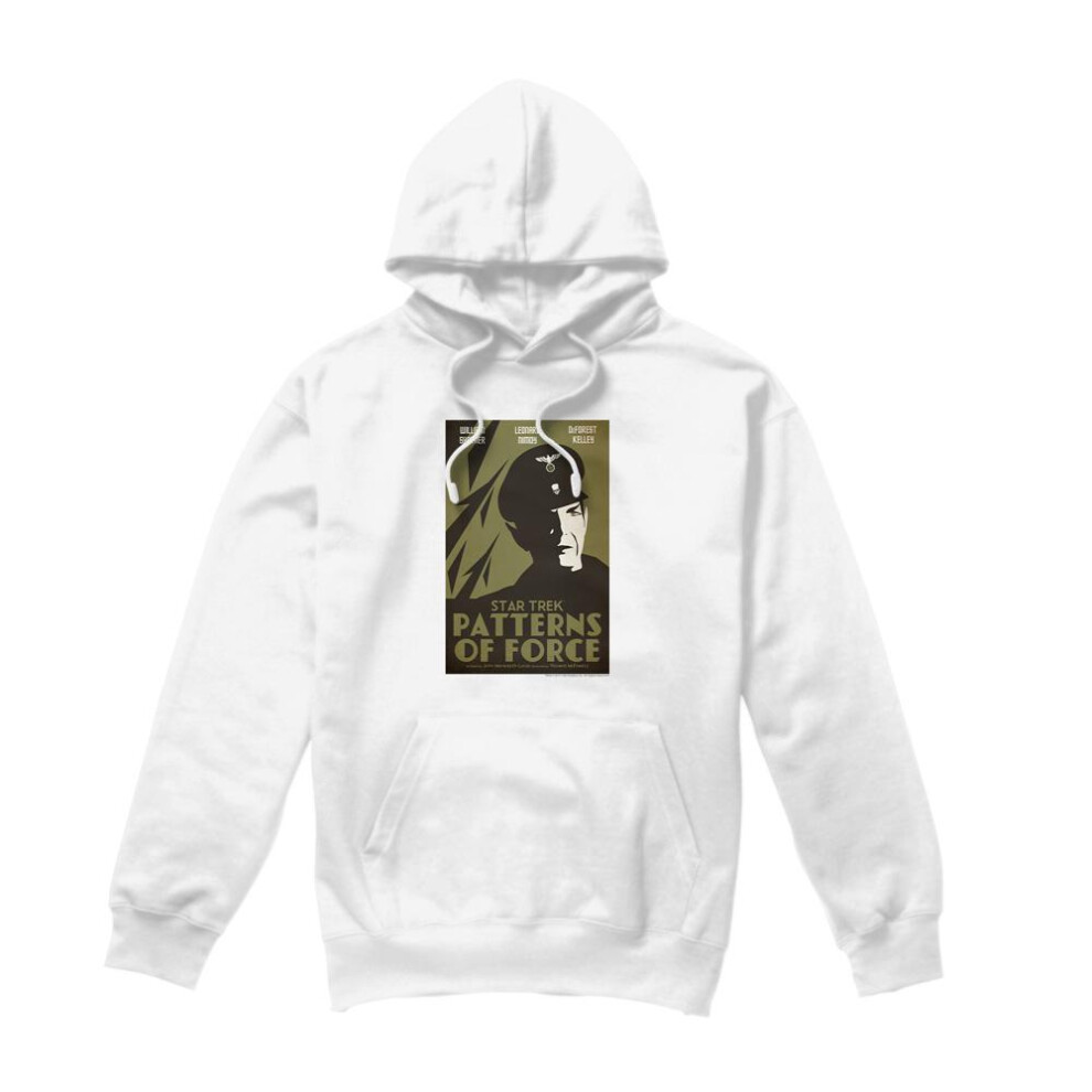 Star Trek (Xxl, ) Mens The Original Series Episode 50 Hoodie White