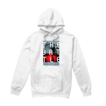 (S, White) Star Trek Mens The Next Generation Season 1 Episode 9 Hoodie