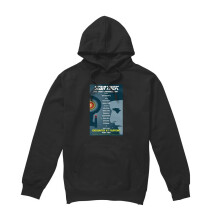 (XL, Black) Star Trek Mens The Next Generation Season 1 Episode 2 Hoodie