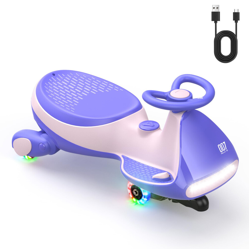 Photos - Kids Electric Ride-on FanttikRide 12V N7 Pro Kids Electric Car, 2-in-1 Ride on Car with Pedal, Rechargeable Battery, 2 Speed, Anti-Rollover, Flash