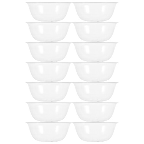 50Pcs Portable Clear Serving