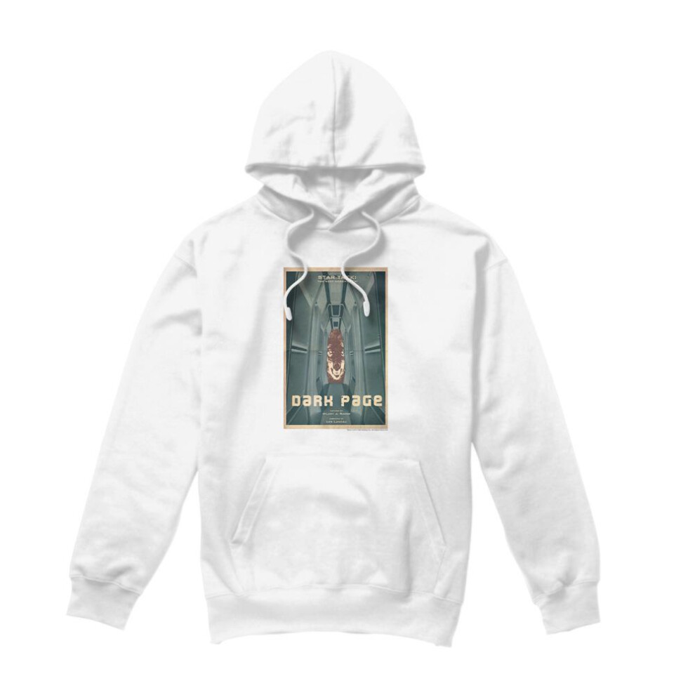 Star Trek (Xxl, ) Mens The Next Generation Season 7 Episode 7 Hoodie White