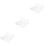 3Pièces Support Livre Transparent Pour Tapis De Course Durable 5