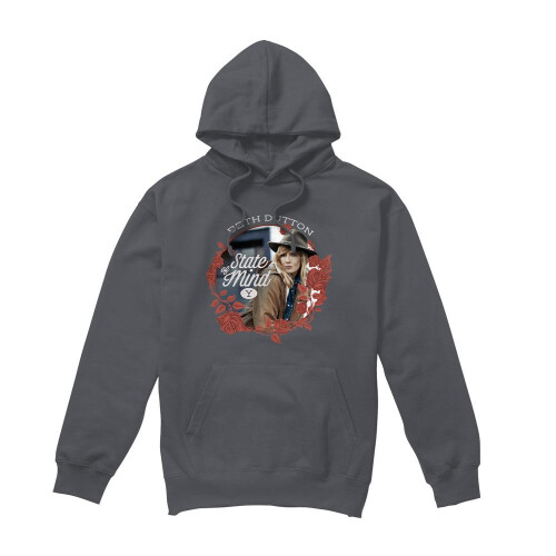 Yellowstone (L, Charcoal) Yellowstone Mens State Beth Dutton Hoodie
