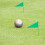 5Pièces Drapeaux Reutilisables Fer Verts Marqueurs Terrain 4