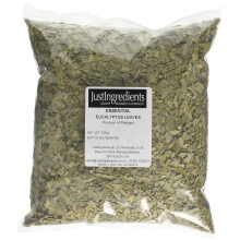 JustIngredients Essentials Eucalyptus Leaves, 500 g - Pack of 2