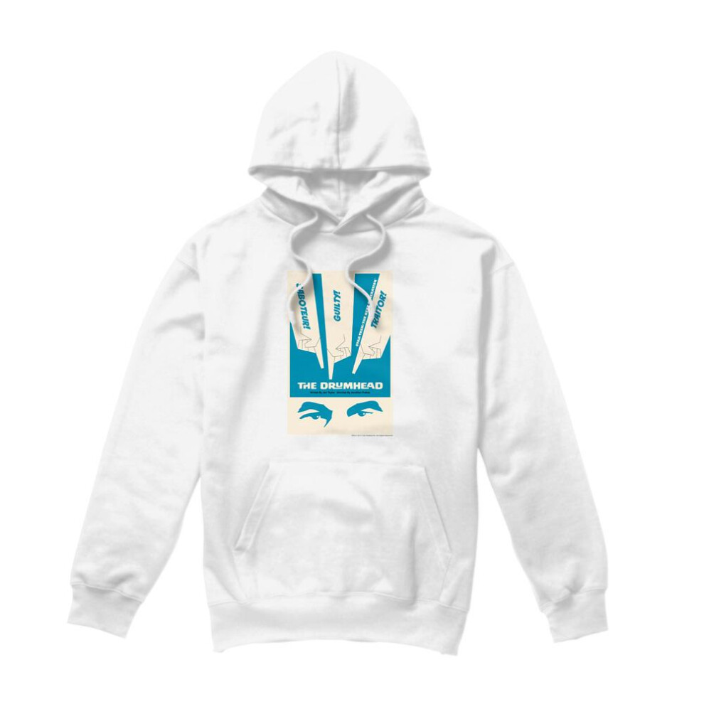 Star Trek (Xxl, ) Mens The Next Generation Season 4 Episode 21 Hoodie White