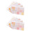 Small Bible Tabs Assorted Colors Paper Page Dividers for Study 7