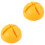 2Pièces Support De Pied De Mât Orange Pour Extérieur Durable 4