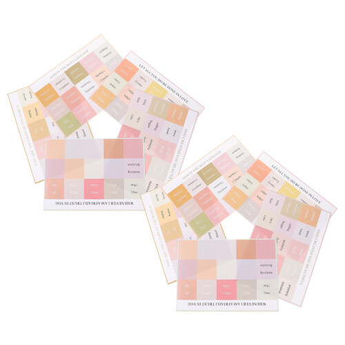 Small Bible Tabs Assorted Colors Paper Page Dividers for Study 1
