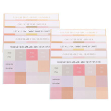 Small Bible Tabs Assorted Colors Paper Page Dividers for Study