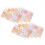 Small Bible Tabs Assorted Colors Paper Page Dividers for Study 3