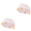 Small Bible Tabs Assorted Colors Paper Page Dividers for Study 5