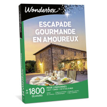 Wonderbox - Gourmet Getaway in Lovers - Gift Box - Gift Idea Stays