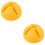 2Pièces Support De Pied De Mât Orange Pour Extérieur Durable 7