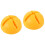 2Pièces Support De Pied De Mât Orange Pour Extérieur Durable 5