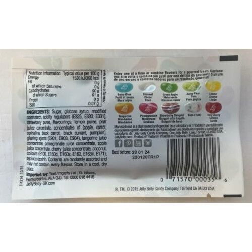 Jelly Belly Jelly Belly - Fruit Mix Selection - 30 x 28g Impulse Bags 1