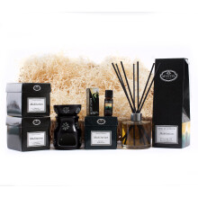 Mystic Moments Meditation Aromatherapy Hamper Premium | Candle | Bath Salts | Reed Diffuser | Essential Oil Blend | Soapstone Oil Burner | Relaxation