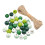 3Ensembles Perles Spacer Bois Vert Pour Décorations DIY Festives 1