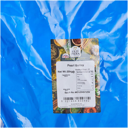 Old India Pearl Barley 20kg 1