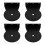 4Pièces Support Polyvalent Noir Pour Grimpeurs Chats 5