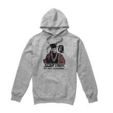 (XL, Sport Heather) Star Trek Mens Q Point Hoodie