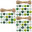3Ensembles Perles Spacer Bois Vert Pour Décorations DIY Festives 5