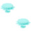 2Pièces Bain Silicone Nettoyage Doux Cuir Chevelu 8