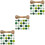 3Ensembles Perles Spacer Bois Vert Pour Décorations DIY Festives 4