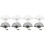 8Pièces Éventails Pliables En Dentelle Couleurs Variées 6