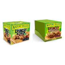 Nature Valley Crunchy Granola Bars Variety, Pack of 40 Bars & Oat & Chocolate Cereal Bars - 10 Bars (Pack of 5, total 50 Bars)