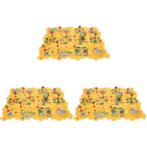 3Ensembles Circuit Puzzle Jouet Éducatif Enfant 2