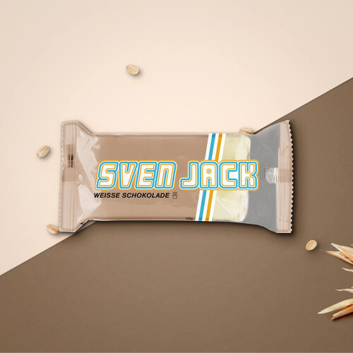SvenJack Oat Bar White Chocolate 24X125g 1