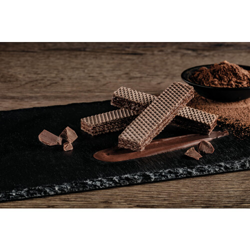 Loacker Double Chocolate 90 g Wafer, Pack of 28 2