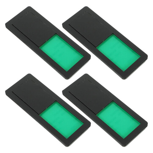 20Pièces Plaques De Porte Glissantes En Noir