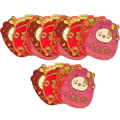 120 Pièces Chinoise Argent Chance Rouge