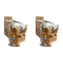 Lottie Shaw's Vegan Gingerbread Men 12 x 50g (Pack of 2)