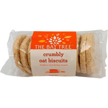 The Bay Tree Crumbly Oat Biscuits ? 12 x 150g Packs | Traditional British Oat Biscuits | Buttery, Crunchy & Wholesome | Great for Gifting, Tea Time or